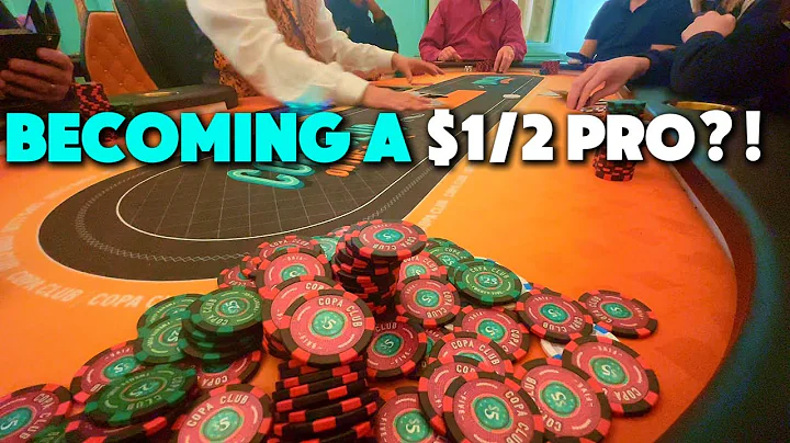 BECOMING a $1/2 POKER PROFESSIONAL?! | Poker Vlog #30 #chpoker