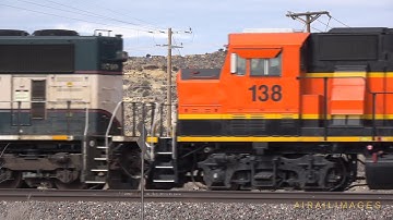 BNSF Gallup Various Paint Schemes 13 Feb 19