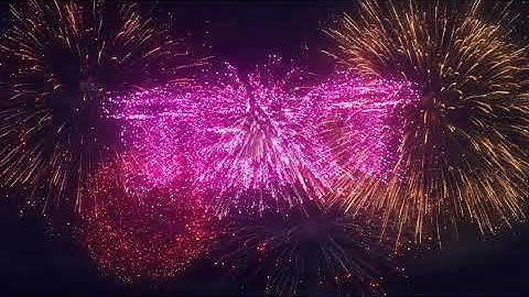 Text & Logo Fireworks - After Effects Template