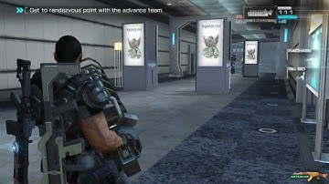 Binary Domain GamePlay Chapter 3 Bad Ground  Part 2