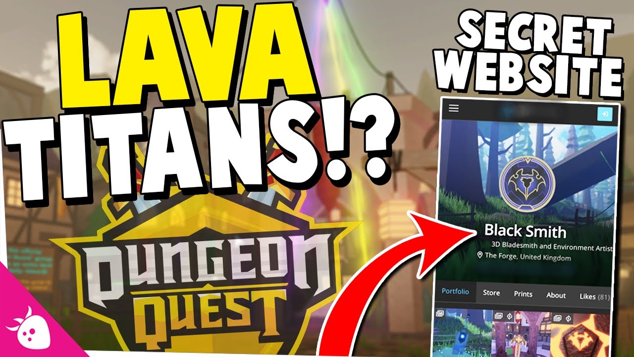 New Lava Titans Leak Confirmed In Dungeon Quest Roblox Youtube - roblox dungeon quest new map leak