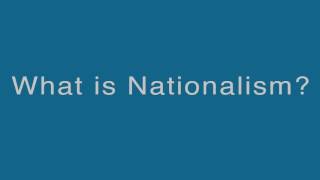 What is Nationalism