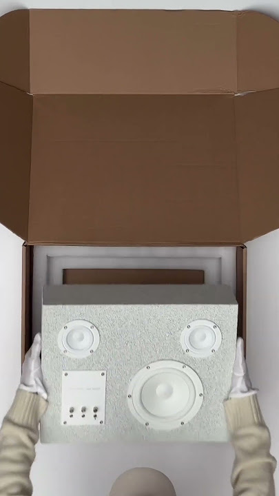 Unboxing the Sole Speaker by Axel Arigato & Transparent⁠ #axelarigato