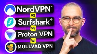 Best VPN Comparison 2026 | NordVPN vs Surfshark vs Proton VPN vs Mullvad