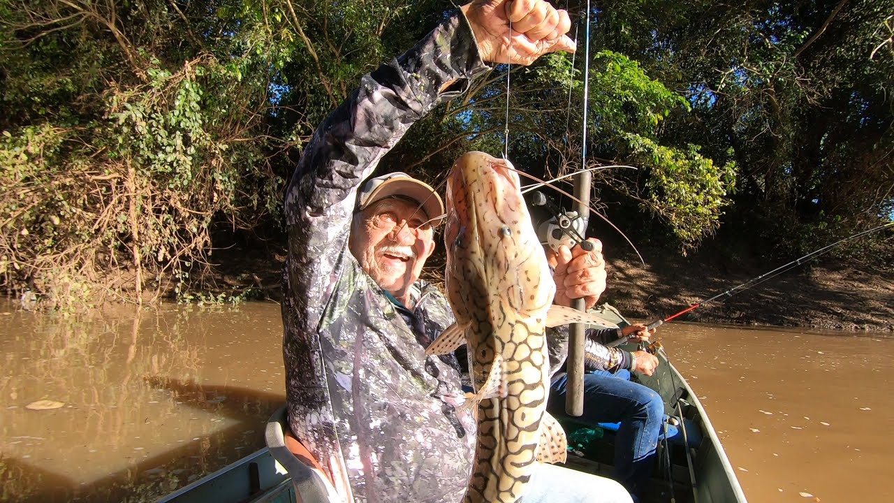 OLHA A ALEGRIA... ARMAL É COISA DO PASSADO!!!(#pescaria  #riomiranda )