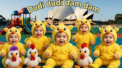 Dudi Dudi Dam Dam 🎵 | Fun Kids Dance Song | Babies & Toddlers Dancing