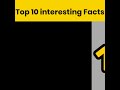 Top 10 interesting facts in telugu shortstelugu shorts