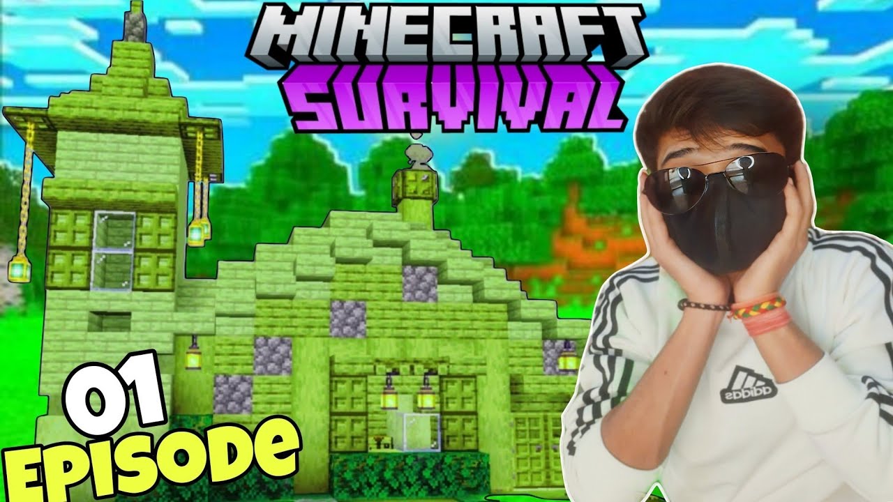 The Perfect Start Minecraft Survival Series EP1!🔥 - YouTube