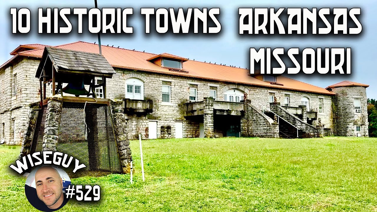 10 небольших городов с центрами на северо-западе Арканзаса и юго-западе Миссури