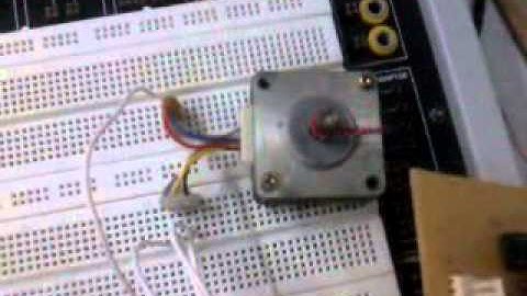 Stepper Motor Control using PIC16F84