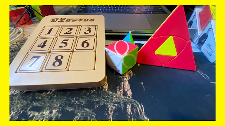 New QIYi Puzzle Unboxing - 8-puzzle, Pyramid thingy, keychain Ivy CUbe