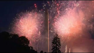 Independence Day firework shows across the U.S.