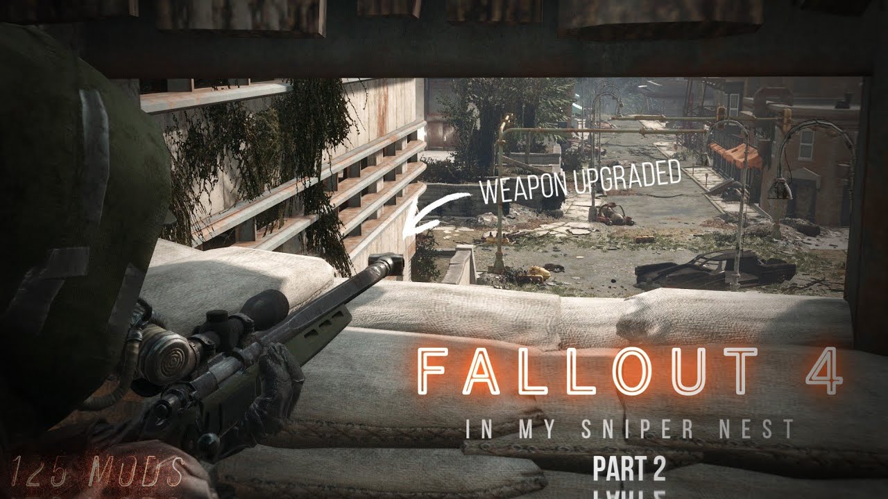 Как забрать тонны добычи из моего снайперского гнезда — Fallout 4 — Часть 2