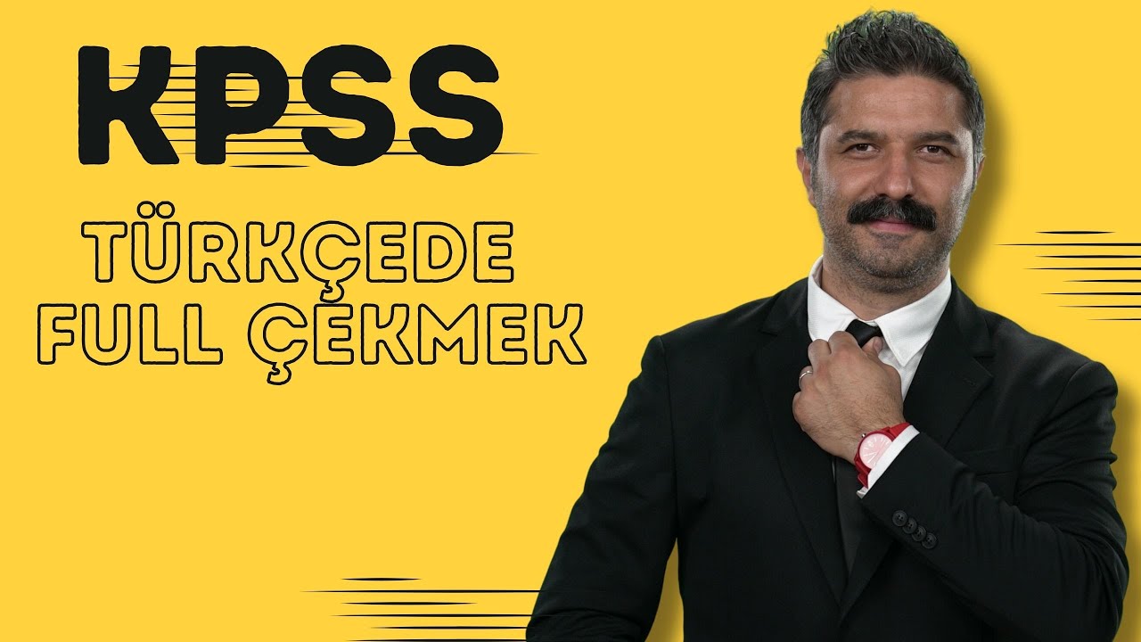 KPSS Türkçede Full Çekmek ! RÜŞTÜ HOCA