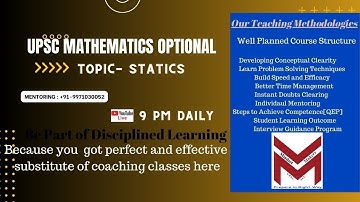 Lecture-3 Statics:Stable  Unstable Equilibirium  | IAS_IFoS_Maths_Optional| Upendra Singh:IIT Delhi