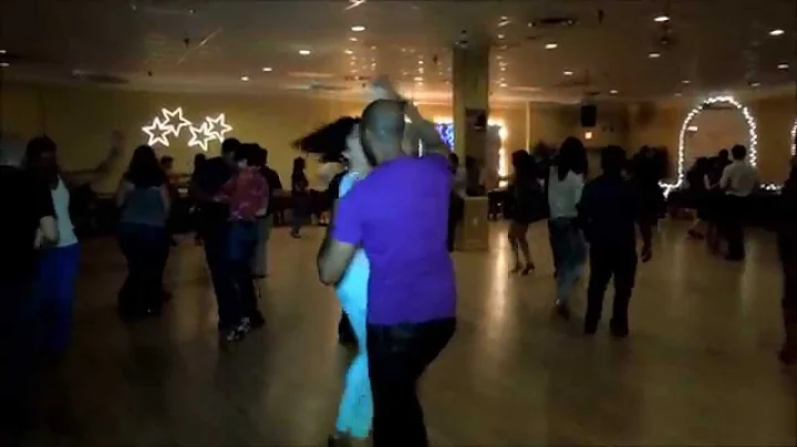 Merrit Hasbrouck & Natalia Vainshstein Social Dance at Mr. Mambo's Salsa Social