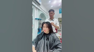 Tóc bông xù tự nhiên lại dầy có nên uốn sóng Huynh Nguyễn