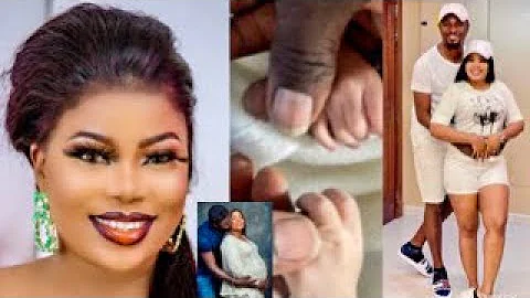 ‘Mother Of Twins’ Actress Seyi Edun & Her Husband Adeniyi Johnson Welcome Twins After 7 Years Of M..