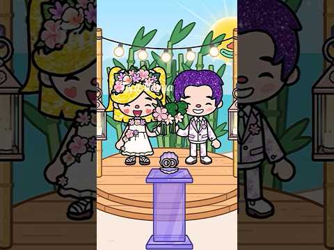 Purple Hair Boy Fall In Love With Yellow Hair Girl Shorts Games Youtube Love Viral Fyp