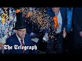 Rochdale by-election: Climate protesters heckle and throw confetti on George Galloway