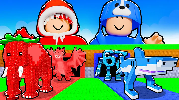 RED vs BLUE In Steal A Brainrot!