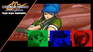 The King of Fighters 99: Arcade Mode - Team Ikari Warriors