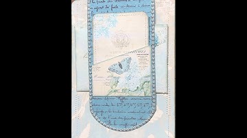 Altered File Folder - French Fancy Part 7