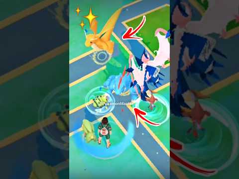 4000 Cp Dragonite And Shiny Monster At The Same Time Pokemon GO 