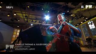 Camille Thomas & Julien Brocal | Chopin Largo of the cello sonata | Live at Podium Witteman