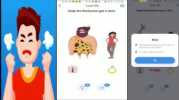 Easy Game Level 184 : Help the Barbarian get a date.