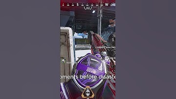 Insane reaction time!! #apex #branthor