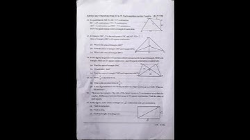 9th STD maths first term onam exam previous year question paper #9th