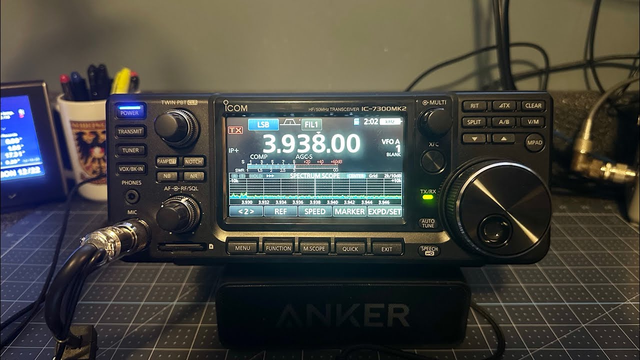 IC-7300 Mk2 75m QSO