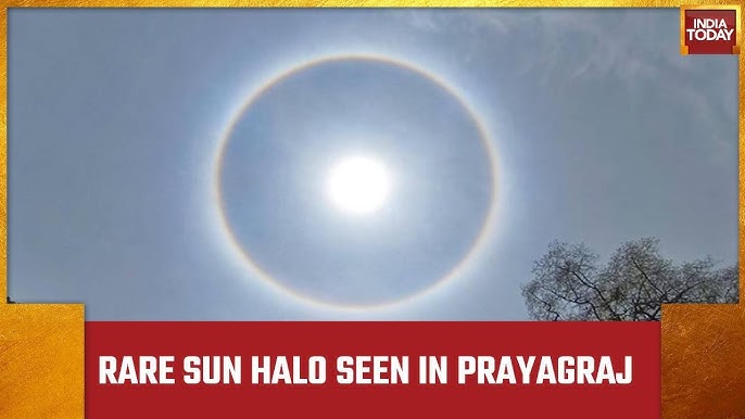 Sun Halo Unique Scenes Witnessed By Bengaluru Today Photo Viral What Is Sun  Halo