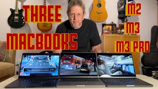 MacBook Pro M3 or MacBook Pro M3 Pro or MacBook M2 which one to buy