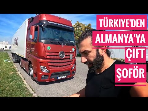 ACTROS ile Türkiye'den Almanya'ya Uzun yol yolculuğuna sende katıl #mercedes #truck