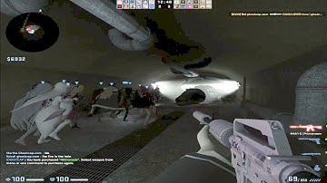 CSGO Zombie Escape Mod - ze_biohazard2_sewer_j2_004 - On Ghostcap