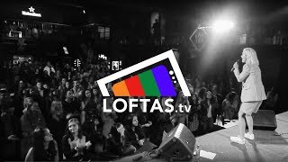 Video thumbnail of "Monika Linkytė - Ant Pasaulio Krašto (LOFTAS TV Live)"