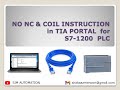 02 S7 1200 NO NC COIL INSTRUCTION BY @SIMAUTOMATIONTUTORIAL