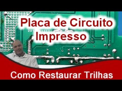 Vídeo: Gravando Placas De Circuito Impresso Com Meios Improvisados