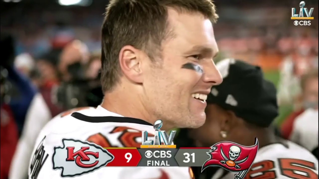 Brady And The Bucs Celebrate After Winning Super Bowl LV 55