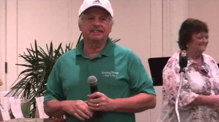 Larry Stewart Honored by Sowing Seeds For Life II