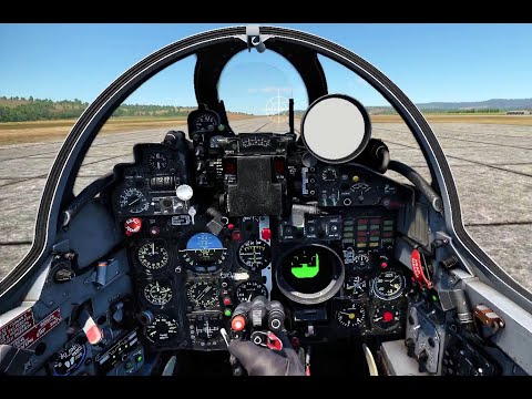 Видео: Пробный вылет на истребителе МиГ-21С в VR шлеме в War Thunder.