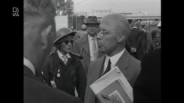 Polygoonjournaal: BB-demonstratie 25 juni 1955 in Rotterdam