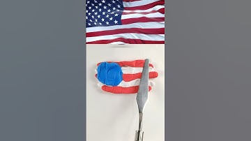 What color do mixed flag make?#shorts #colormixing #asmr #asmrart