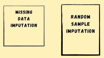 Missing Data Imputation | Random Sample Imputation | A.I.M Learning | Data Science