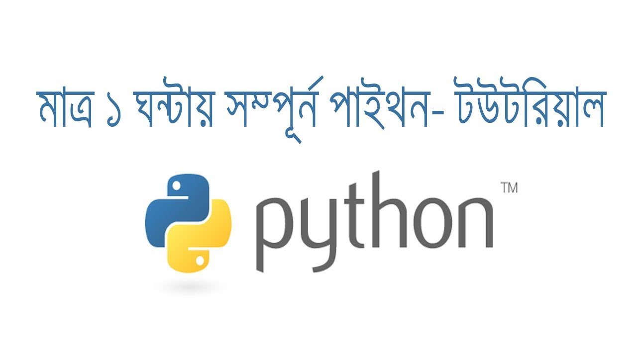 Learn Python within 1 hour only - YouTube