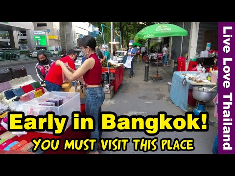Early in Bangkok | You Must Visit this Place #livelovethailand