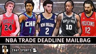 NBA Trade Deadline Rumors On Lonzo Ball, Lauri Markkanen, Demar Derozan, Malik Monk & Steven Adams
