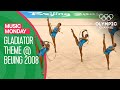Italys dramatic rhythmic gymnastics performance to the gladiator theme  music monday